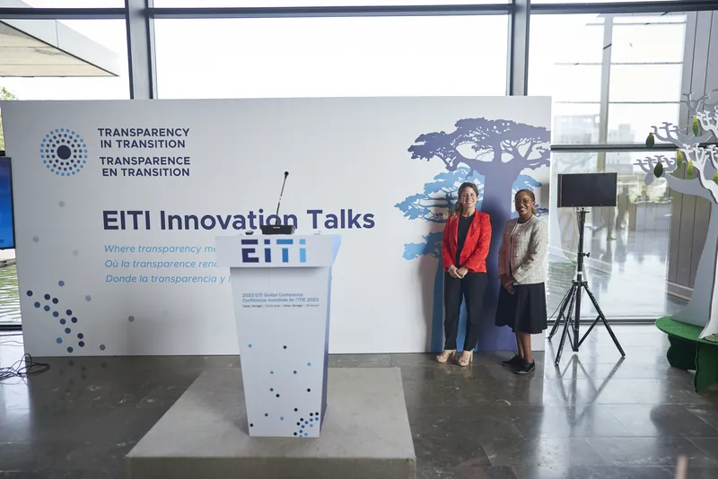 Intervenants sur la scène des EITI Innovation Talks
