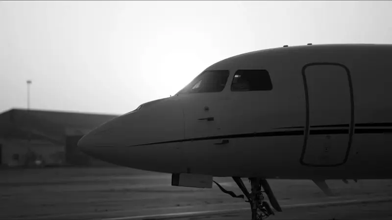 Image extraite du film SamAirways — film de marque